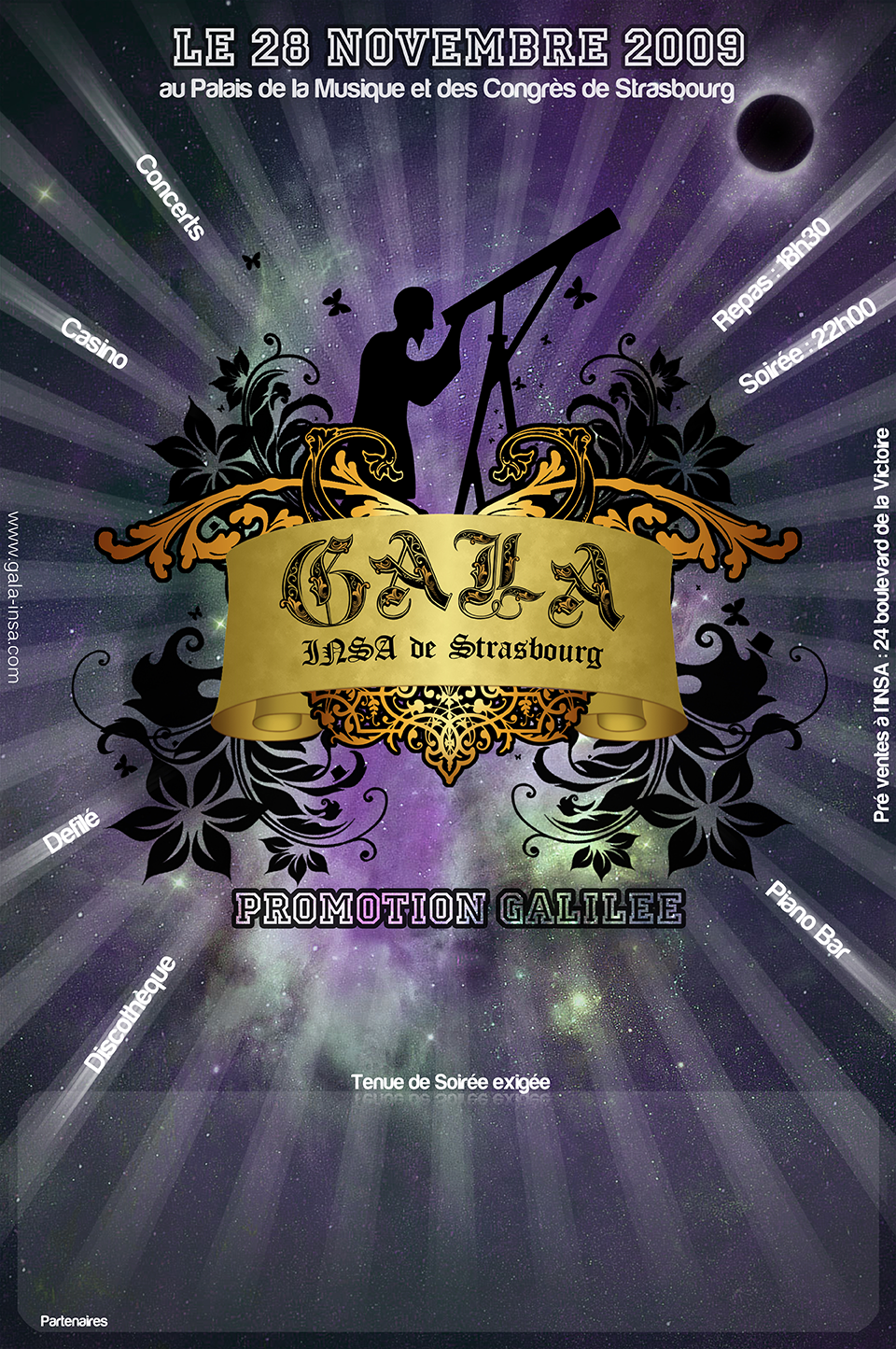 Affiche gala 2009